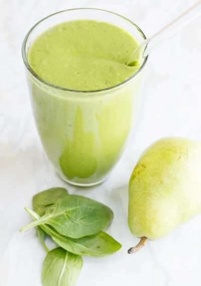 Идеальный зеленый смузи из шпината