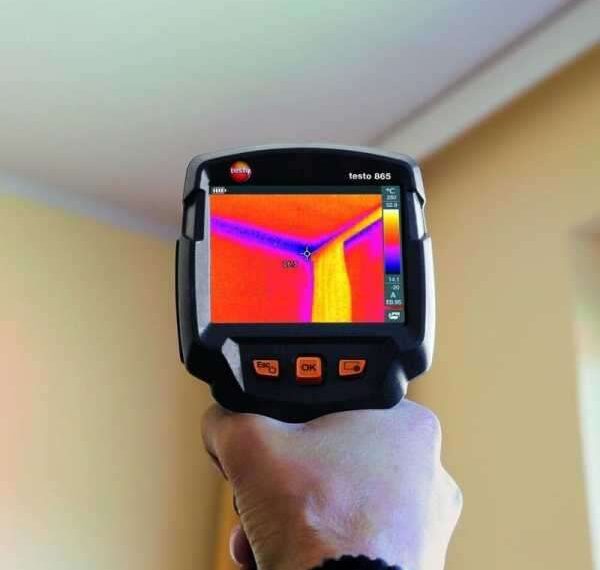 Обследование и проверка дома тепловизором при покупке или контроле