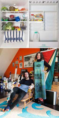 Фотограф заглядывает в холодильники людей в разных странах (13 фото)