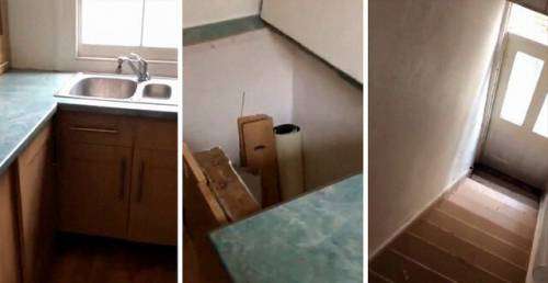 Осматривая квартиру, сдаваемую в аренду, парень обнаружил потайную дверь в самом неожиданном месте (6 фото + видео)