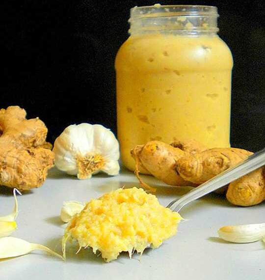 Имбирная паста с чесноком — скорая помощь при простуде