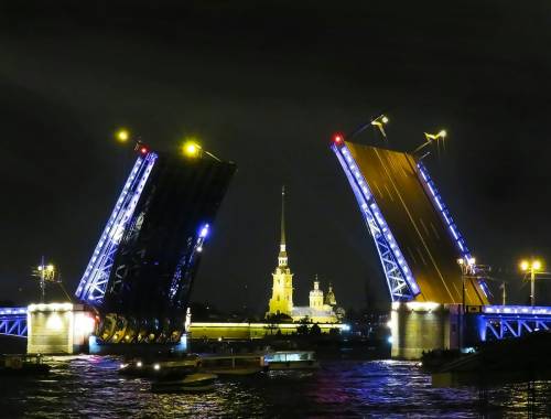 разводные мосты в Санкт-Петербурге