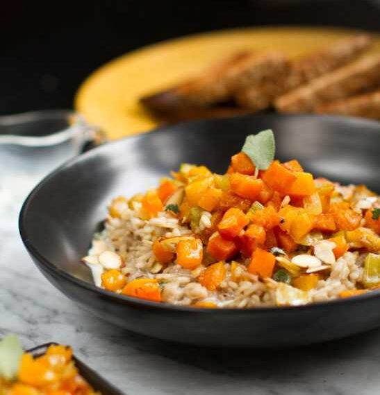 Ризотто с имбирем