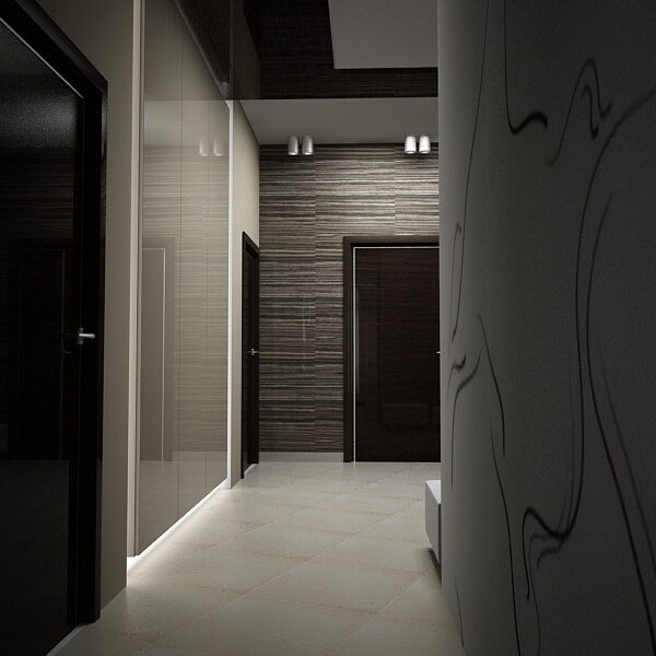 Як візуально розширити вузький коридор: 3 прийоми