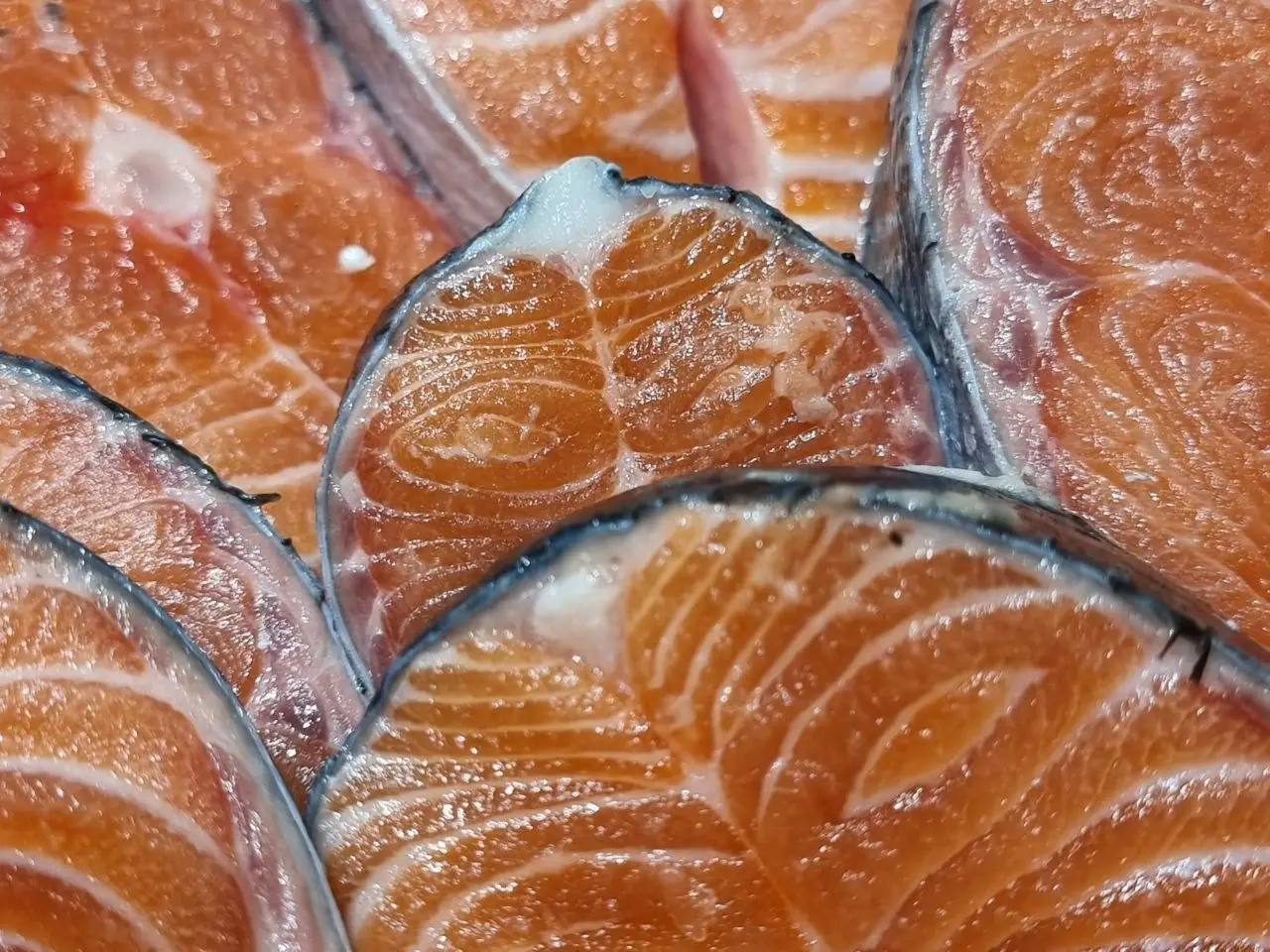 куски семги