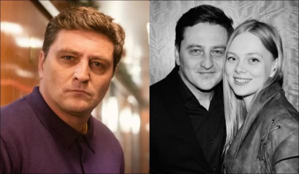 Актор Олексій Суровцев розповів про стосунки з нареченою, яка молодша за нього на 21 рік
