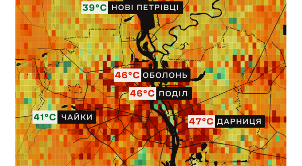 Передмістя Києва: на 8°C прохолодніше і на третину дешевше