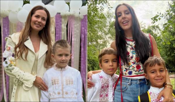 Зірки з дітьми в школі: як українські знаменитості відзначають 1 вересня