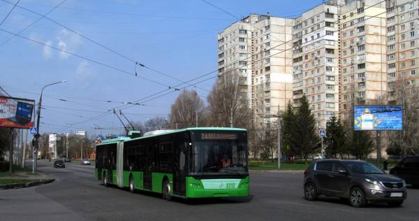 Тролейбуси Харкова переналаштовують маршрути: три зміни